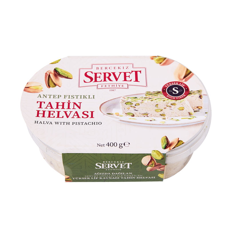 Servet Helva Antep Fistikli / Halva with Pistachio (400g)