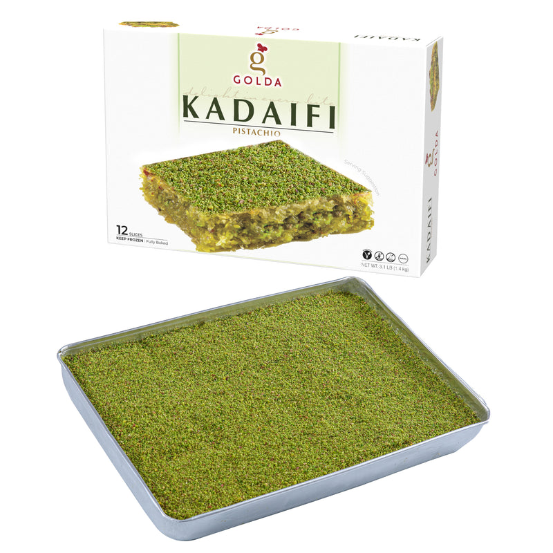 Golda Kadaifi w/ Pistachios (6 x 3.1 lb)