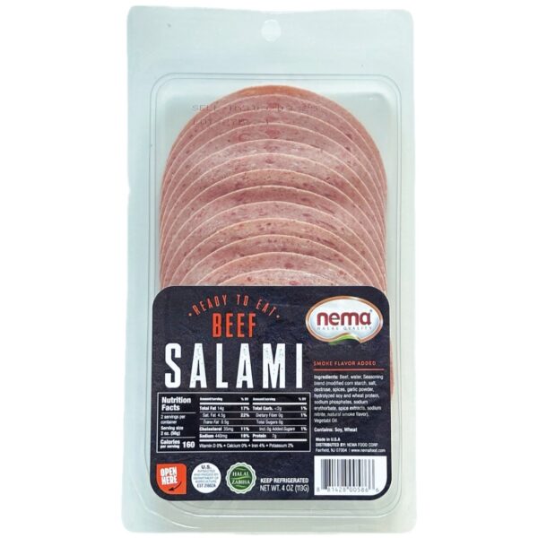Nema Sliced Beef Salami