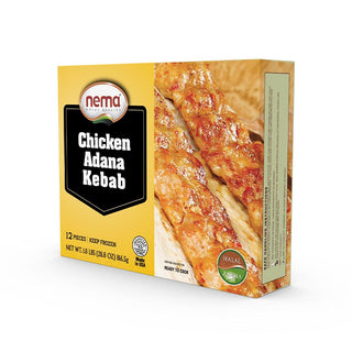 Nema Chicken Adana Kebab (16 x 1.2 lb)