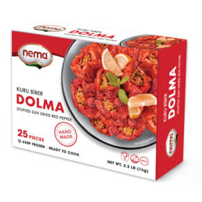 Nema Stuffed Sun Dried Red Pepper (12 x 2.2 lb)